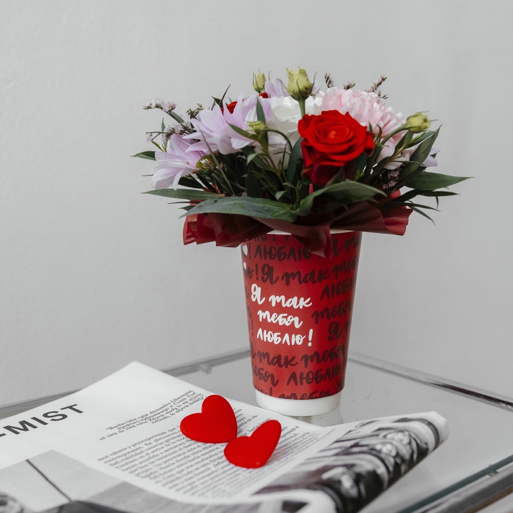 Love is #23 Цветочный коктейль и клубничный трайфл