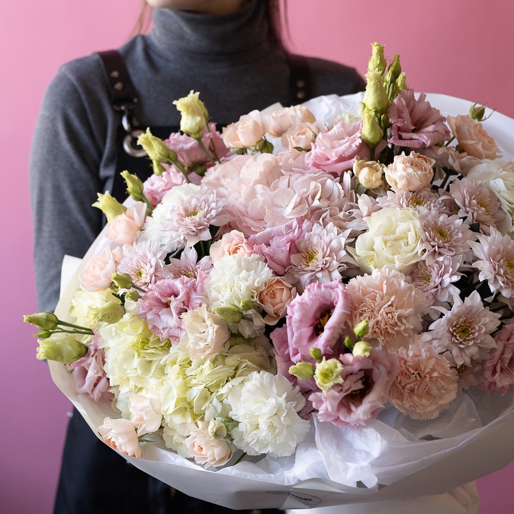 Букет - 148 Красивый нежный сборный букет