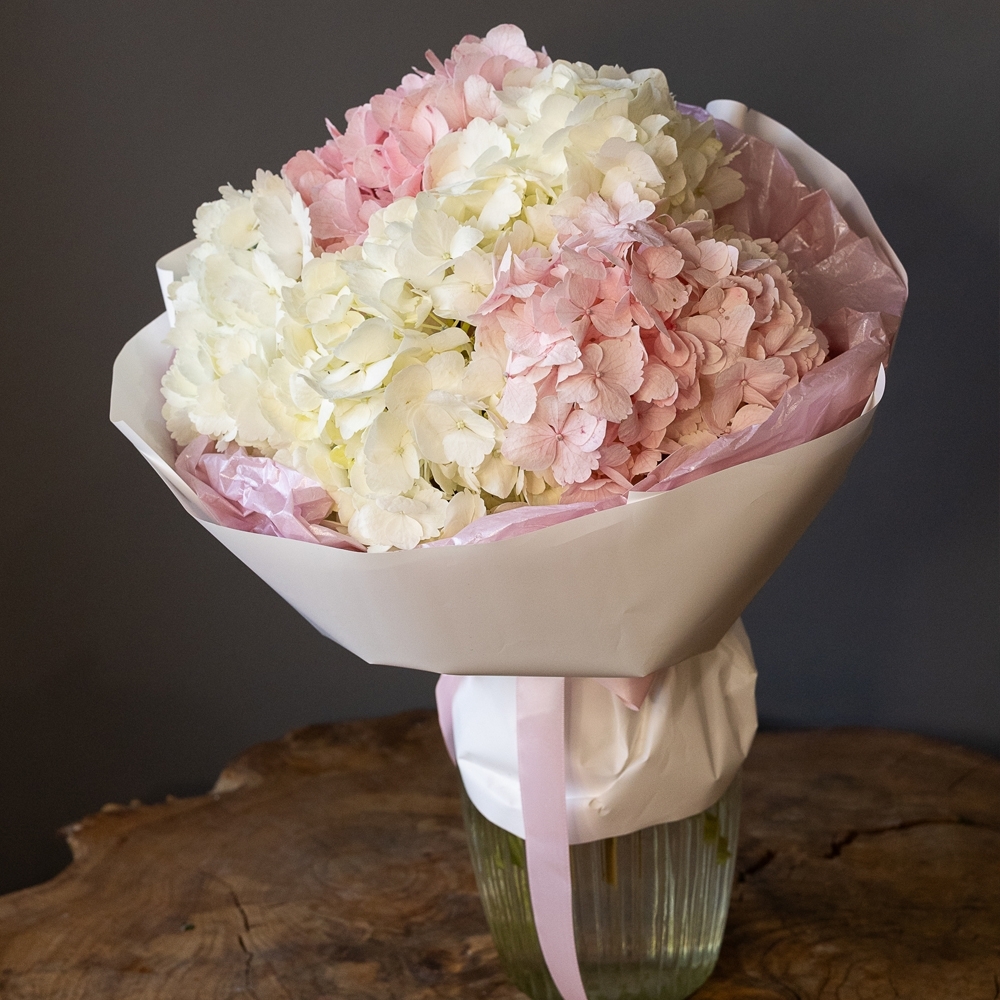 Букет - 145 Нежный букет гортензий